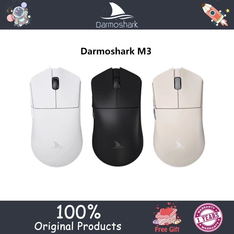 Darmoshark M3 Mouse Esportivo Leve Sem Fio