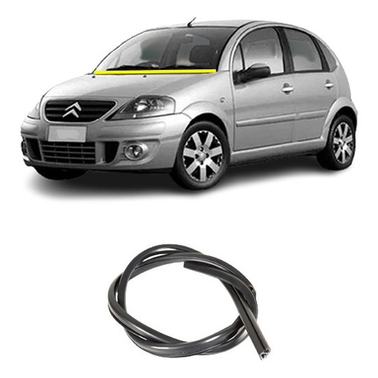 Borracha Moldura Inferior Parabrisa Citroen C3