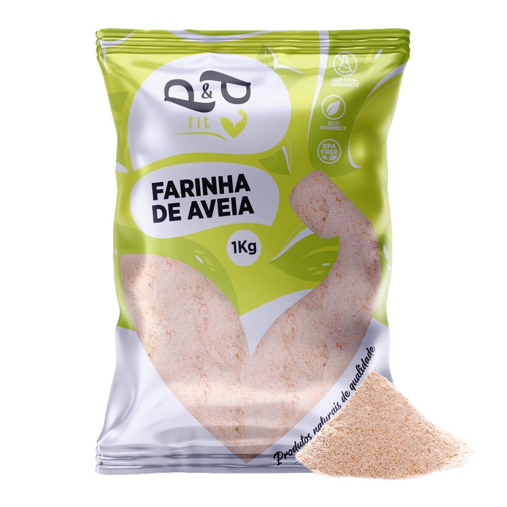 Farinha de Aveia 1Kg - P&P