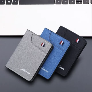 Tela Masculina Simples mini-Carteira De Homem Pequena Capa De Cartão De Motorista