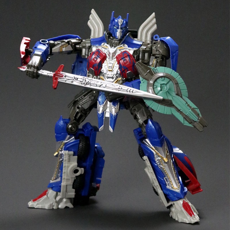 Transformers De 22cm Figura O Último Cavaleiro Optimus Prime Transformer robô Toy Action Figure Collection