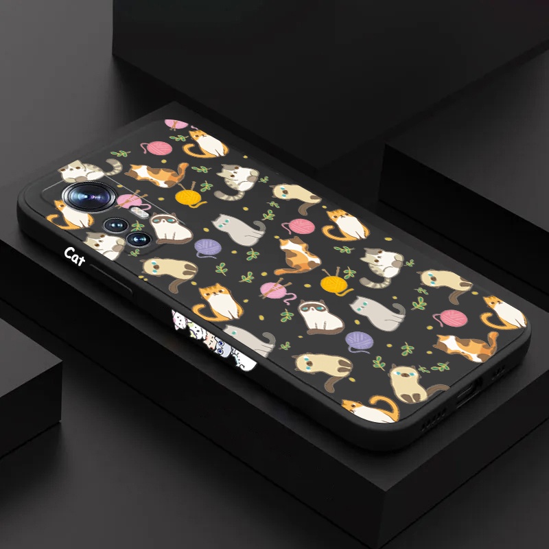 Desenho Animado Capa De Silicone Para Telefone Xiaomi Poco F5 X6 X5 X4 X3 Pro F3 Mi 11 Lite 5G NE 13T 14 13 12 12T 11T