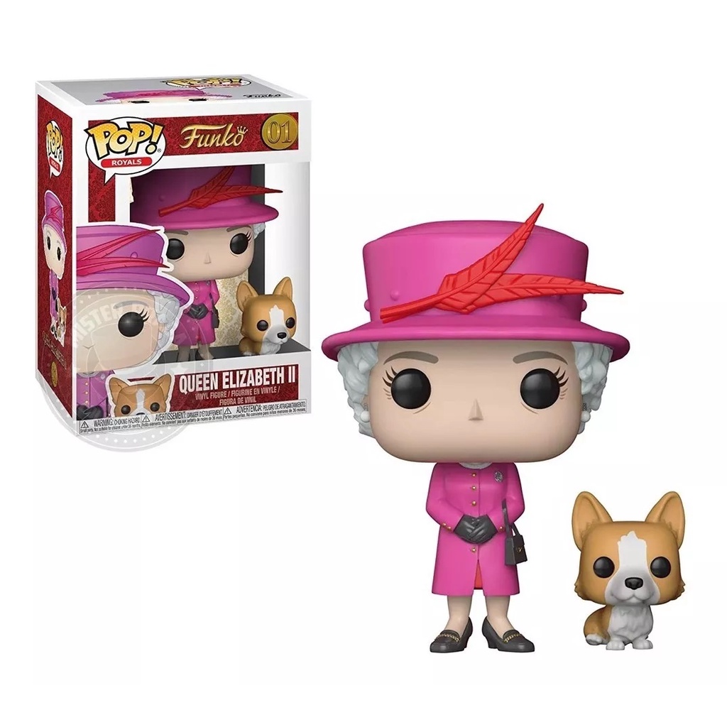 Elizabeth Harmon, o Gambito da Rainha (Estilo Funko).