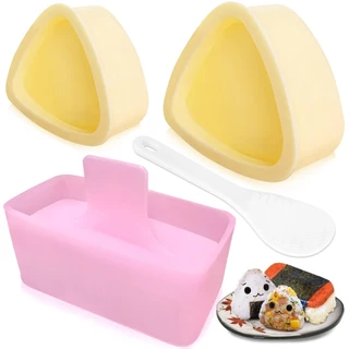 Conjunto De Bolas De Arroz Em Forma De Desenho Animado Sushi Rolo De Molde Bola Bento Prensa Japonês Ferramentas De Bricolagem Acessórios