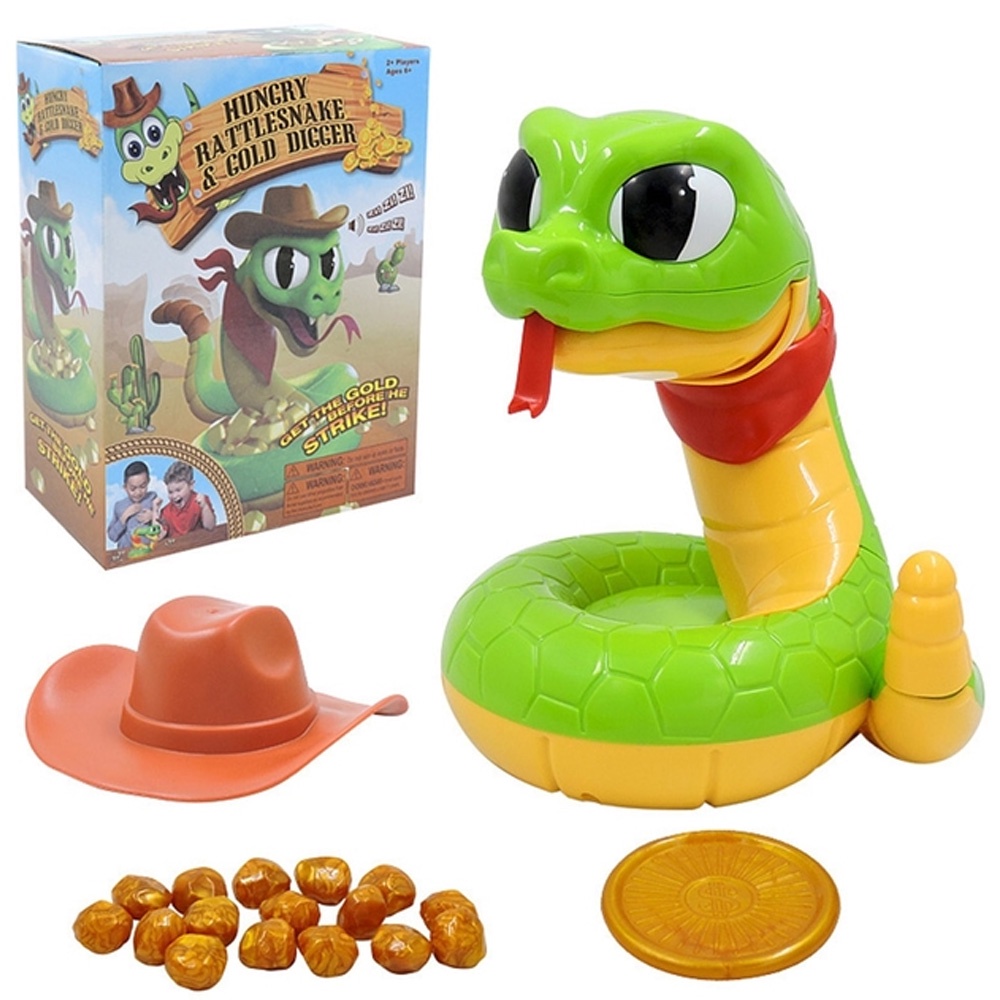 Jogo Tesouro Da Serpente Morde Dedo Pegue Ouro Pegadinha - Zoopy Toys -  Miko Toys