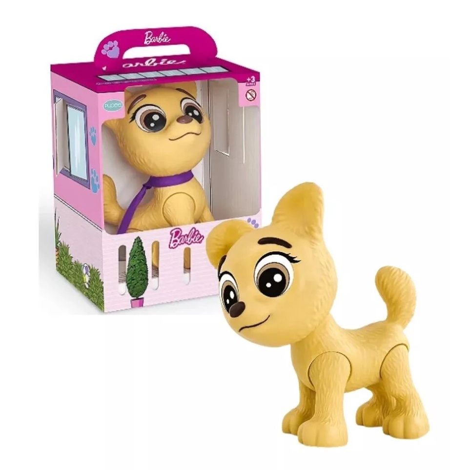 Pet da Barbie Hora do Passeio DJ / Taffy / Honey 20cm Shopee Brasil