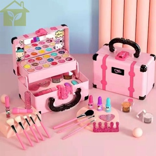 Disney congelado anna elsa fingir jogar brinquedo crianças compõem conjunto  princesa rosa maquiagem beleza para meninas