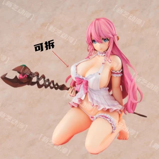 Resposta à Warlock's Restart Life Anime Personagem Modelo Freya Doll Modelo Ornamentos Roupas Destacáveis Doll Two-Dimensional Sexy Beautiful Girl Anime Doll Ornamentos
