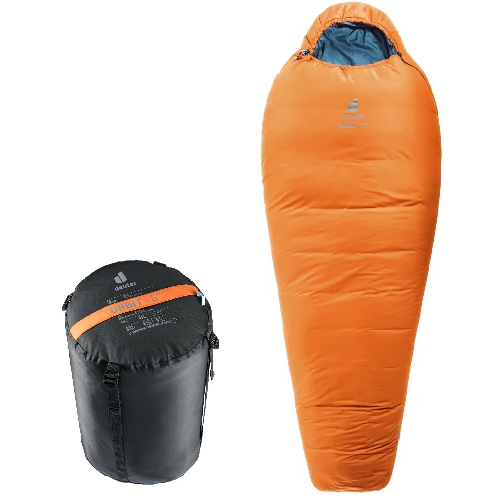 Imagem do produto Saco de Dormir Sarcófago Orbit SL Camping 5°C à -23°C Deuter