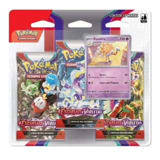 Pokémon Blister Triplo Espathra - Copag