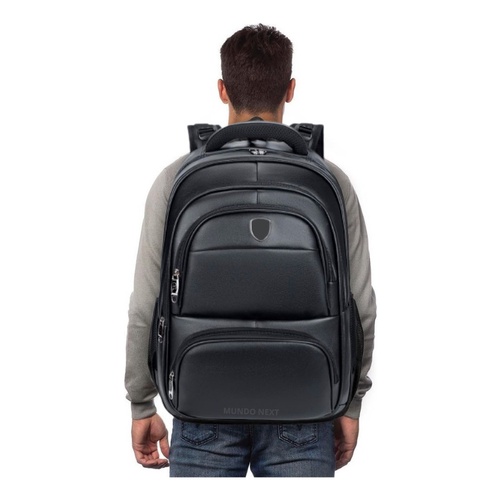 Mochila Reforçada Couro Masculino E Feminino Impermeavel 