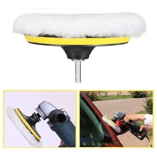 Jogo 3 Boinas Disco Esponja Kit Polimento Limpeza Carro Moto
