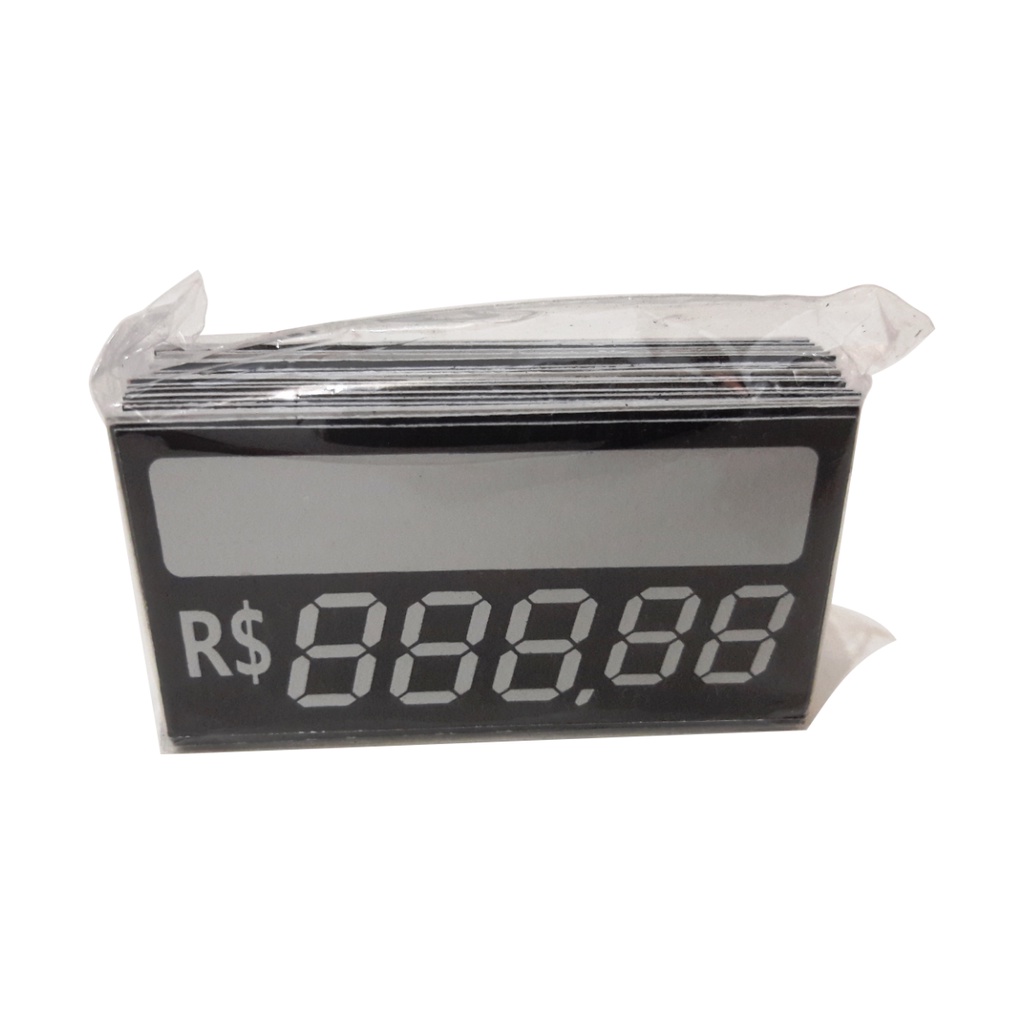 Placa Digital De Pvc 30 X 50 Mm Reutilizavel Para Formacao D