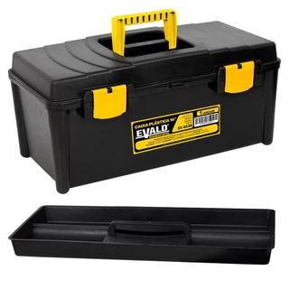 Caixa de Ferramentas 16 POL com Bandeja EV4038 EVALD em Oferta na Shopee