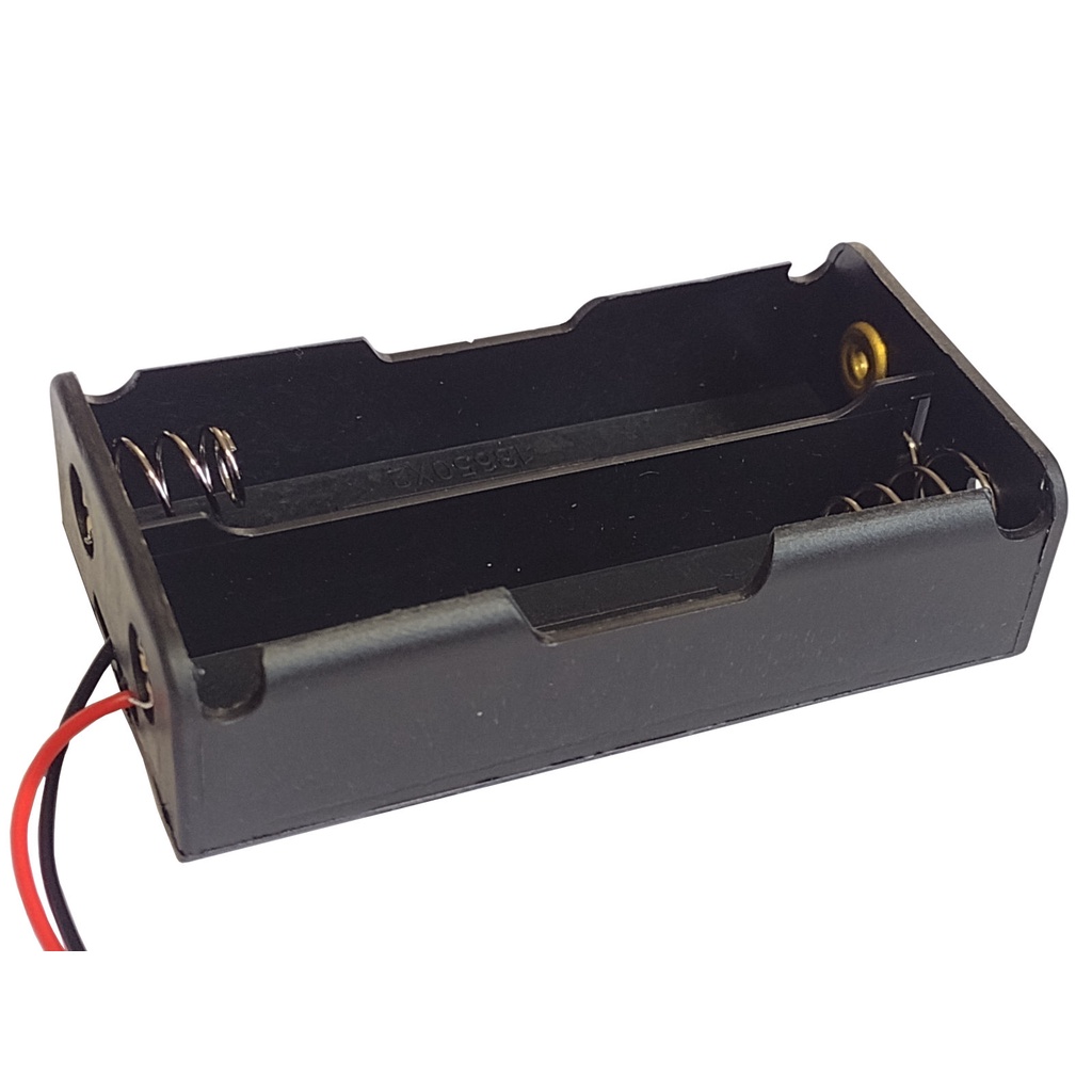 Kit 5 Cases Suporte Para Duas Baterias 18650 Litio Adaptador