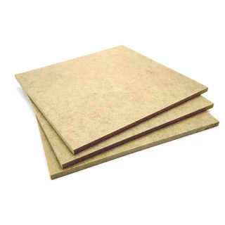 Kit 4 Placa Chapa MDF Cru 3mm 50x18,5 cm Quadro Artesanato