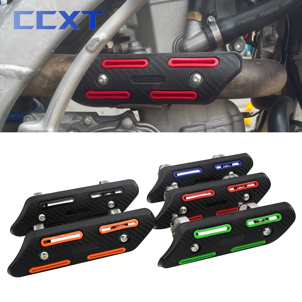 Capa Protetora Do Protetor Térmico De Escape Da Motocicleta Para BETA RR 300 350 390 430 480 CRF CRFX YZF WRF RMZ RMX DRZ EXC XCF SXF XC