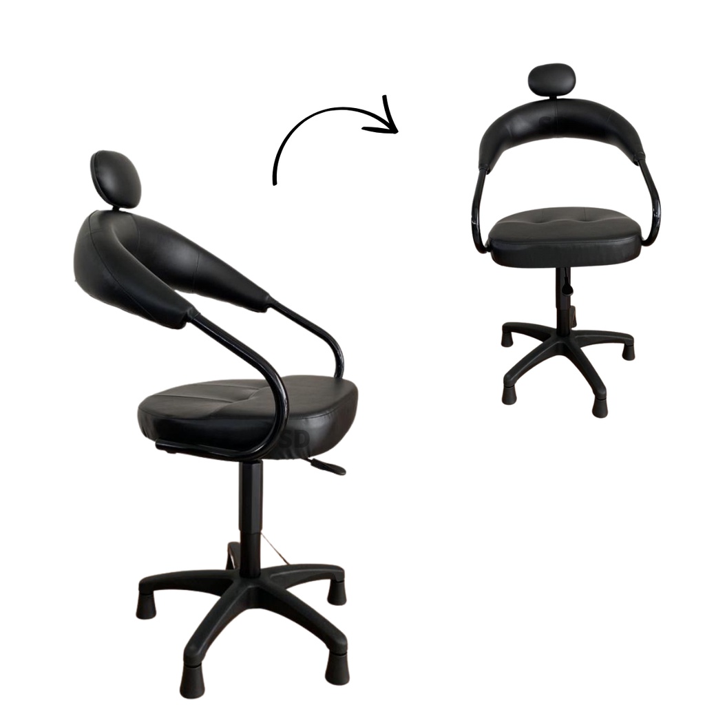 Cadeira de Barbeiro Reclinável Pelegrin PEL-038a - CHINA LINK