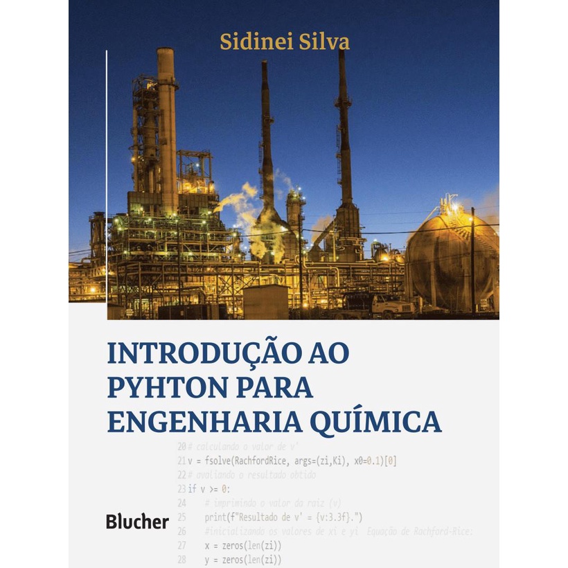 Livro - Introducao Ao Python Para Engenharia Quimica | Shopee Brasil