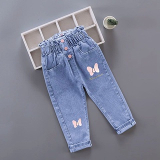 Crianças Calças Perna Larga Adolescentes Das Meninas Calças Jeans Calças  Para Meninas Pantalon Moda Infantil Jeans Meninas 10 12 Anos De $123,63