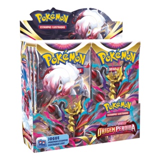 Box Cartas Pokémon Baralho Batalha de Liga Palkia VAstro - Ri Happy