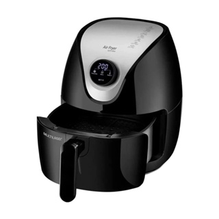 Fritadeira Elétrica Air Fryer Multilaser CE169 4L Preta 220V