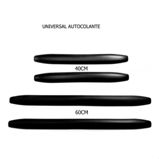 Protetor Parachoque Universal borrachão flexivel Autocolante kit com 4 Peças = 2 X 40CM + 2 X 60CM
