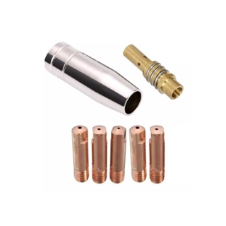 Kit Tocha Solda Mig 130 150 195 205 Bocal Difusor Bico 0,8mm