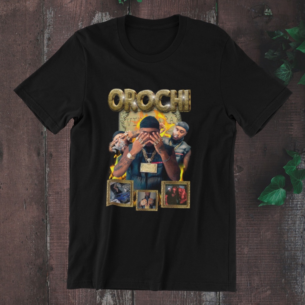 Camiseta Orochi Merch Promoção Na Moda Graphic Tee Unissex Promoção Qualidade Premium
