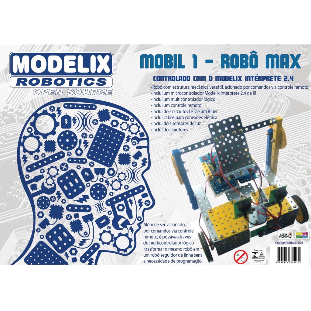 Robo Max Mobil 01 - Modelix | Shopee Brasil