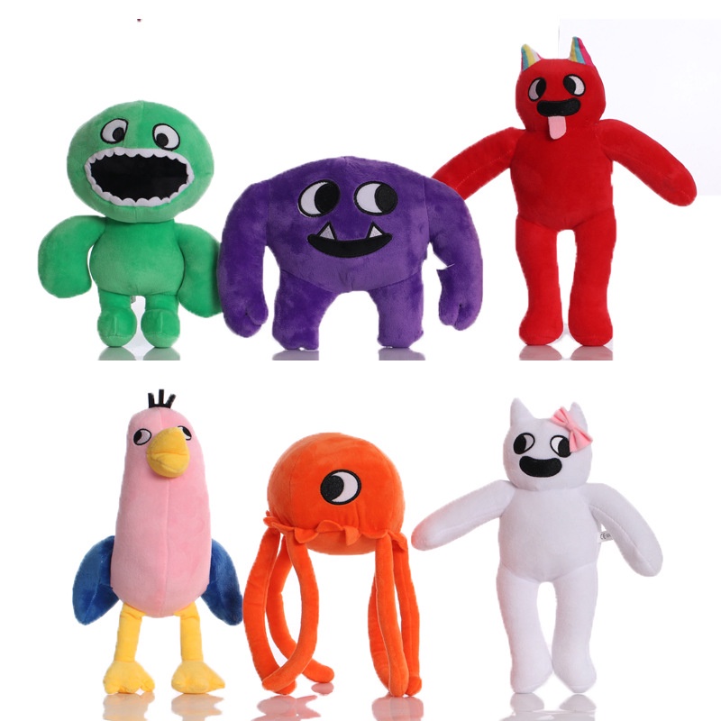 6 Peças De Pelúcia Garten Of Banban Jumbo Josh Plushies Toys