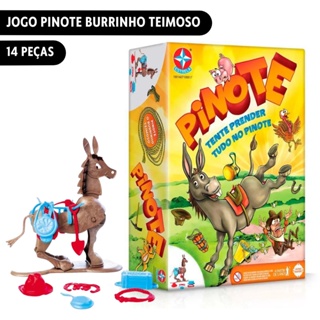 Jogo Pinote O Burrinho Manhoso Estrela - Loja Games n Toys
