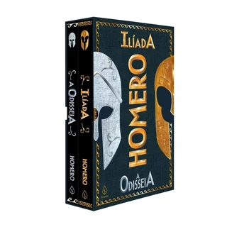 Box Com 2 Livros Homero | Série Clássicos Da Literatura Mundial em Oferta na Shopee