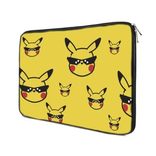Capa Case Notebook 15.6 Personalizado Anime choque eletrico amarelo