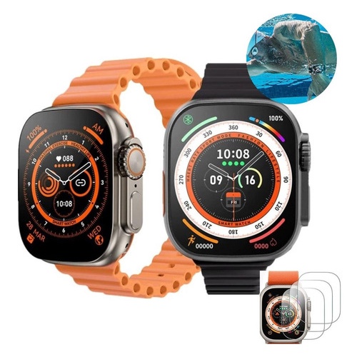 Relógio Smartwatch S9 Ultra Série 9 Nfc Gps 49mm Lançamento