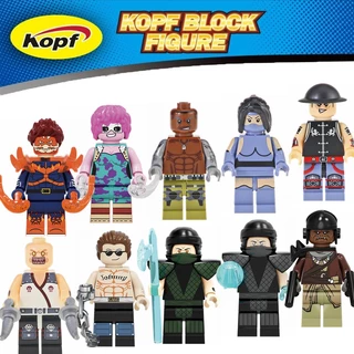 Jogo Mortal Kombat My Hero Academia Minifigures Cute Anime Cartoon Movie Toys For Children Building Blocks Presente De Aniversário
