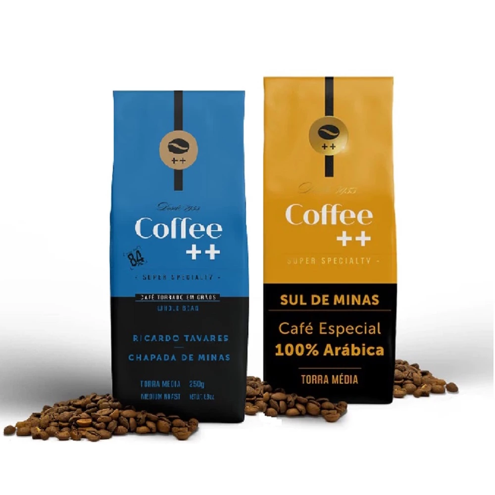 Café Especial em Grãos Coffee Mais Chapada de Minas + Sul de Minas - 2 x 250g
