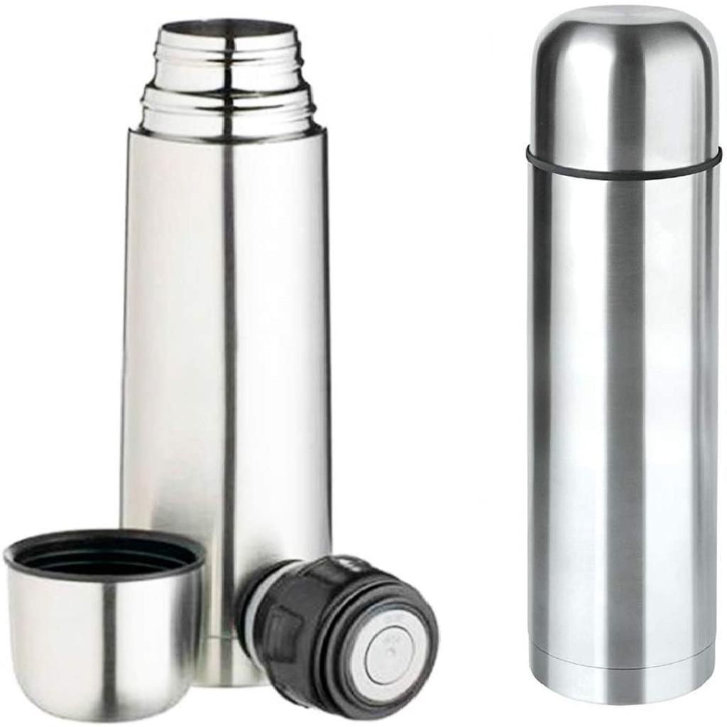 Garrafa Térmica Café Chá Pressão Inox 1 Litro Não Pinga Conserva 6