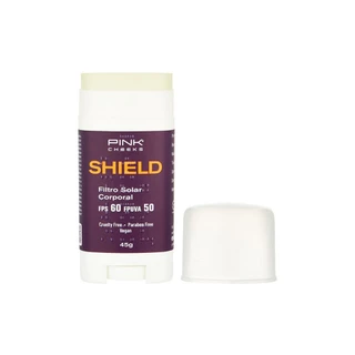 Pink Cheeks Shield FPS 60 FPUVA 50 Protetor Solar Corporal 45g em Oferta na Shopee