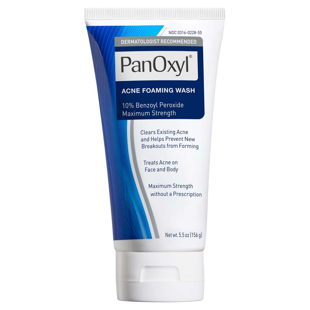 PanOxyl Acne Creamy Wash and PanOxyl Acne Foaming Wash | Shopee Brasil