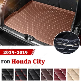 Couro Artificial Tapete Porta-Malas Personalizado Para Honda City 2015 2016 2017 2018 2019 De Carga LUTEHIL