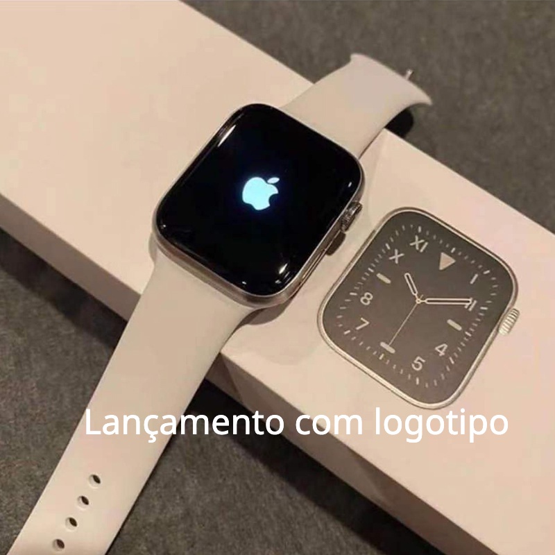 Relógio S8 1 : 1 Apple Smart Watch IP68 Sport À Prova D'água SOS Bluetooth Série 8 De Freqüência De Chamada Sem Fio Para Homens E Mulheres