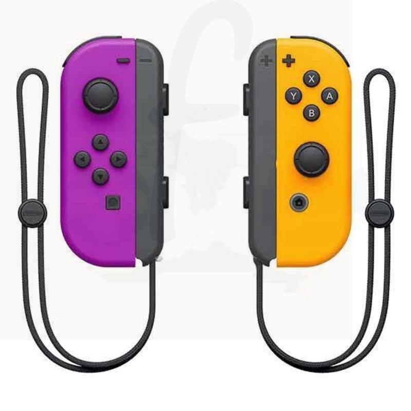 Nintendo Switch Joy-Con [L/R] Neon Roxo | Laranja Orange | Shopee