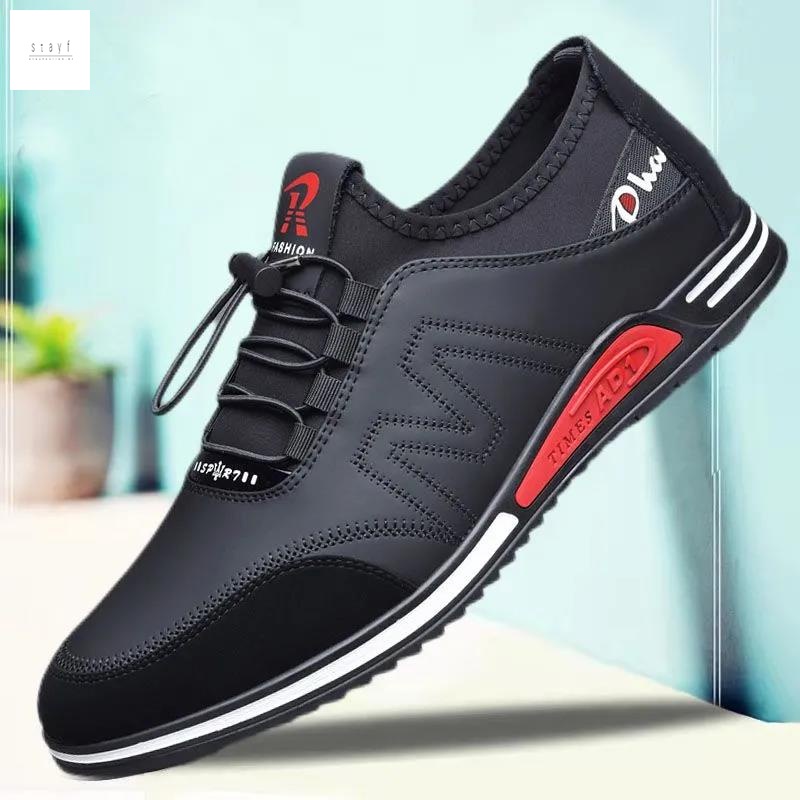 Calçados Masculinos Moda Masculina Mocassins De Couro Genuíno De Outono Confortável Casual Para O Exterior