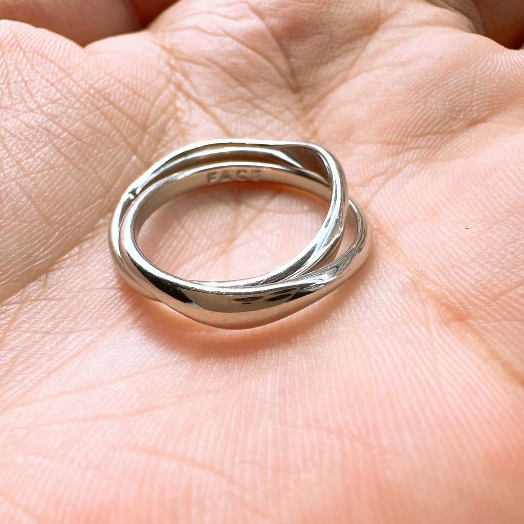 FACE RING (SV_M) 11号 (US 7) BTS JIMIN Estoque Pronto) Kpop Idol Jimin FACE Ring | Shopee Brasil