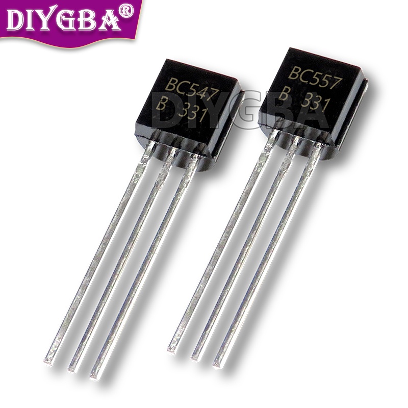 100PCS BC547 + BC557 TO92 50 Pares 50PCS (BC547B + 50PCS BC557B) Cada ...