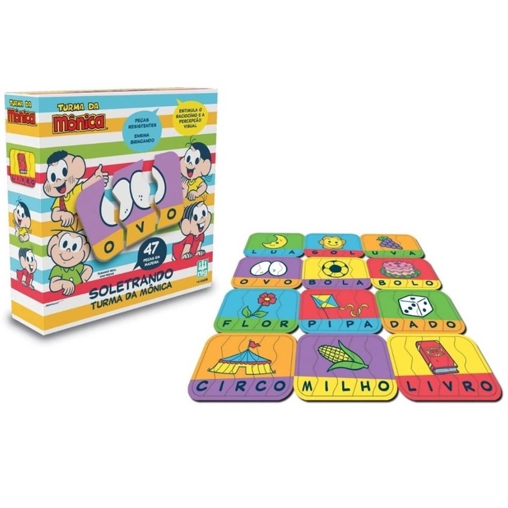 Jogo De Tabuleiro Achei Turma da Mônica Brinquedo Infantil - Nig Brinquedos  - Jogos de Tabuleiro - Magazine Luiza