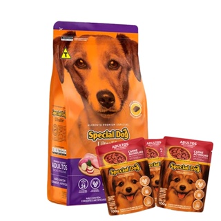 Ração Para Cães Special Dog Ultralife Raças Pequenas Cães Adultos Frango e Arroz 15kg + Surpresa