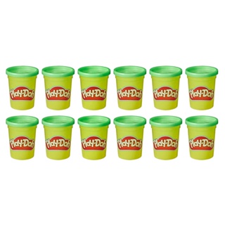 Play-Doh Kit 12 Potes Grandes Verde - Hasbro