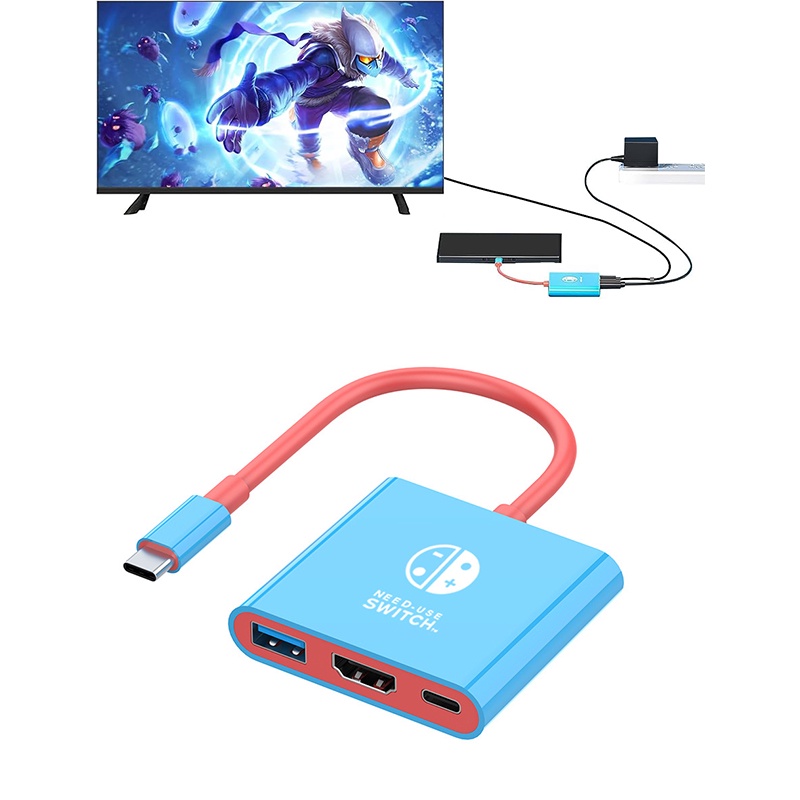 Base Multifuncional Para Nintendo Switch e Switch Oled Carregador Suporte  Cooler 2 USB Suporte 8 Jogos 